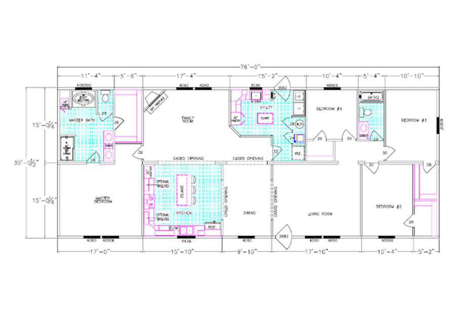 The Kyleigh Modular home by Franklin Homes for sale at Gulf South Homes in Houma, Louisiana